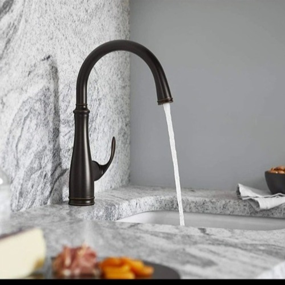 Kohler Ballera Bar Swing Spout Faucet Brushed Nickel w Instructions K-29107-2BZ